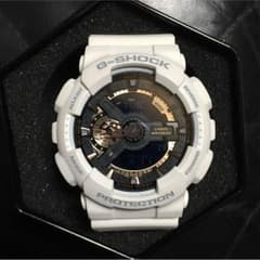 美品 G-SHOCK 白 金のサムネイル