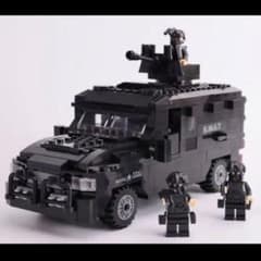 【レゴ互換】特殊警察SWAT 大型輸送車両 装甲車 ブロック模型のサムネイル