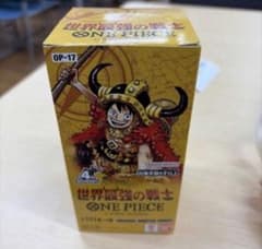 最強の戦士　Box 未開封　テープ付き ワンピースカードのサムネイル
