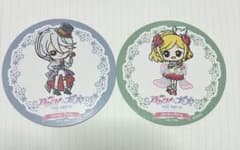 アイカツ！×プリパラ カツパラ　緑風ふわり　紫京院ひびき　コースターのサムネイル
