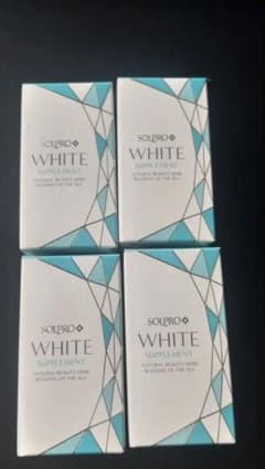 SOLPRO WHITE ソルプロプリュスホワイト 飲む日焼け止め4箱 - メルカリ