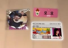 TWICE モモ 缶バッジ＆免許証風カード＆名札のサムネイル