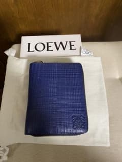 ロエベ折り財布　LOEWEダブルファスナーのサムネイル