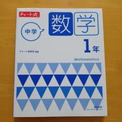 チャート式 中学数学 1年のサムネイル