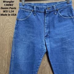 USA제 wrangler 랭글러 13MWZ 31 × 34 데님