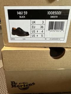 Dr. Martens 1461 59 ブラック 3UK極美品22-22.5cm - メルカリ