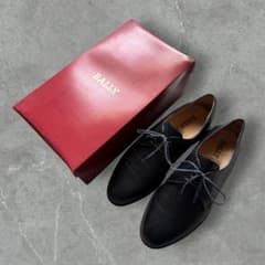 BALLY フランス軍 サービスシューズ 革靴 レザーシューズ フランス製のサムネイル