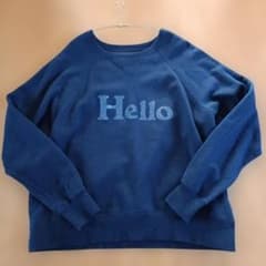 MADISONBLUE Hello グリッター刺繍 スウェット 00(XS) - メルカリ