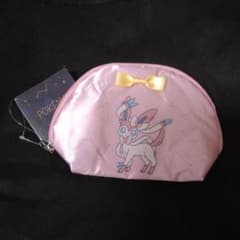 ポケモン ニンフィア サテンポーチ ピンクのサムネイル