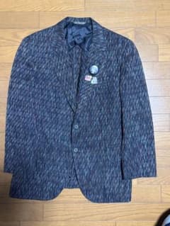 定価50万 Sun ROURE テーラードジャケット 多色 バッジ付きのサムネイル