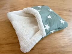 ハムスターのモフトン　Green星×オフホワイトのサムネイル