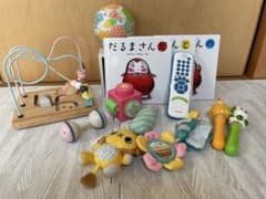 知育玩具セット おもちゃセット　おまけだるまさん絵本のサムネイル