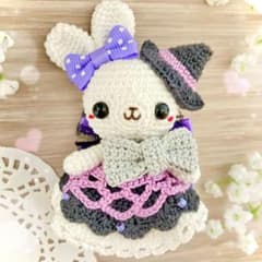ドレスうさぎちゃんのあみぐるみ 【ミスティックウィッチ】 - メルカリ