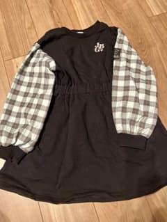 JENNIblle ワンピース黒　女の子のサムネイル