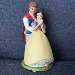 東京ディズニーランド 白雪姫 陶器オルゴール DisneySnowWhite置物