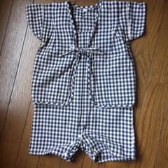 【美品】無印良品 甚平 サイズ100のサムネイル