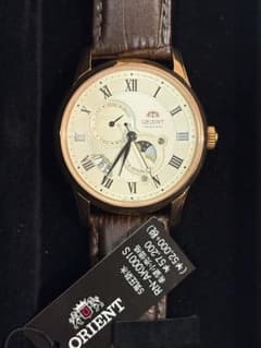 ORIENT SUN&MOON自動巻き腕時計メーカー保証付RN-AK0001S - メルカリ