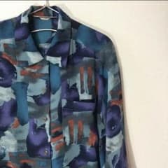 8000円購入 総柄シャツ 柄シャツ 古着のサムネイル