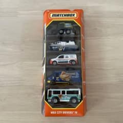 マッチボックス 5カーパック MBX CITY DRIVERS シティドライバー