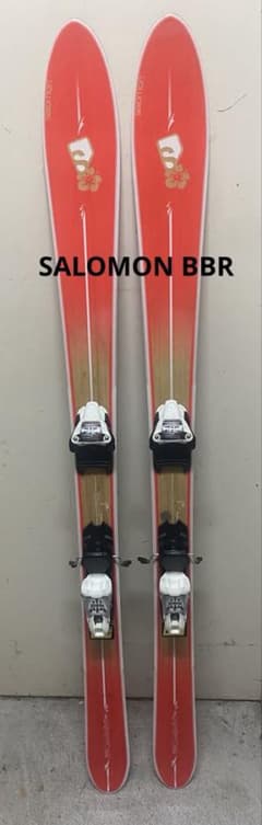 Salomon BBR スキー板　　149cm 超レア品‼️SALOMON BBRスキー板 ビンディング付 - メルカリ