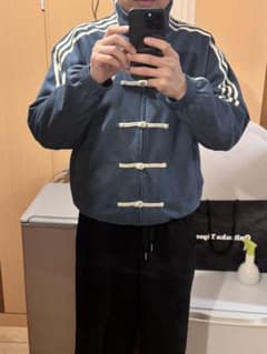 adidas トラックジャケット　ブルー 中国限定　Mサイズのサムネイル