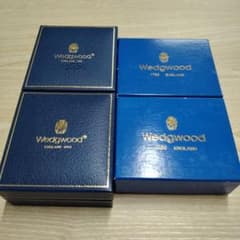 Wedgwood ネクタイピン 3本とカフスボタン1組のセット ジャスパー 帆船のサムネイル