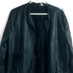なな( ´ ▽ ` )ノ様専用 美品 ノーカラーレザージャケットのサムネイル