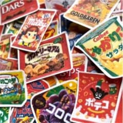 フレークシール◎お菓子のパッケージ40枚◎のサムネイル