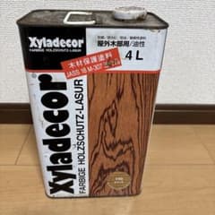 キシラデコール オリーブ 4L缶　油性 - 5