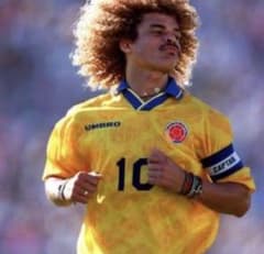 コロンビア代表 ユニフォーム 1994 ワールドカップ バルデラマ