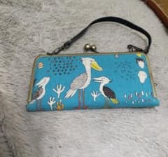 ハシビロコウがま口財布 (お値下げしました。)のサムネイル