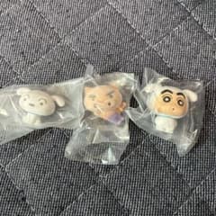 クレヨンしんちゃん ふわふわフロッキードール3体セットのサムネイル