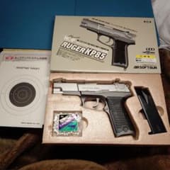 東京マルイRUGER KP85 エアソフトガン シルバー18禁のサムネイル