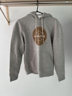 COACH グレー フード付きパーカー Sのサムネイル