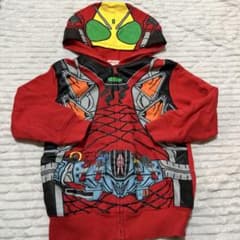 Kamen Rider Fourze パーカー 110 レッドのサムネイル