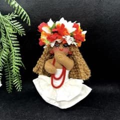 No.690 ドールチャーム フラダンス フラガール ハワイアンファブリック