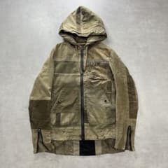 Cherry Sunburst Patchwork Rebuild Jacket