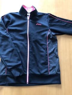 asics アシックス　女児　レディース  160㎝前後　ジャージ　ジャケットのサムネイル