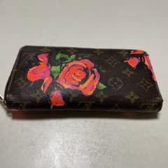 ルイヴィトン　長財布　薔薇のサムネイル