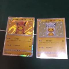 プロモ ポンチョを着たピカチュウ 2種セットのサムネイル