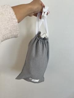 スウィートマミー 授乳ケープブラックストライプのサムネイル