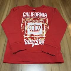 BabyDoll カリフォルニア プリント トレーナー レッドのサムネイル
