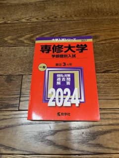 専修大学 学部個別入試 一般 2024のサムネイル