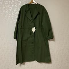 新品未使用　Class ical Elf ノーカラーコットンスプリングコートのサムネイル