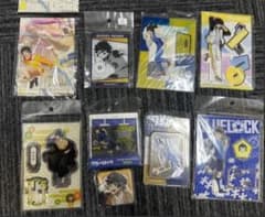 ブルーロック 蜂楽 廻アクスタ アクリルジオラマスタンド オイルイン 缶バッジ