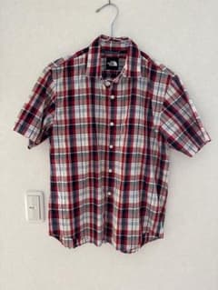 しげっち様専用　★超美品　the north face 半袖チェックシャツ★のサムネイル