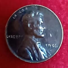アメリカ 1セント硬貨 1956年 リンカーン・麦ペニー - メルカリ
