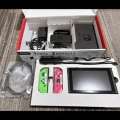 【動作確認済み】Nintendo Switch 本体+有線LANアダプターセットのサムネイル