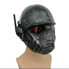 塗装済フォールアウトFalloutTV NCRレンジャーヘルメットマスク サバゲ