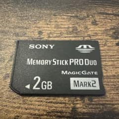 SONY 2GB Memory Stick PRO Duo MARK2のサムネイル
